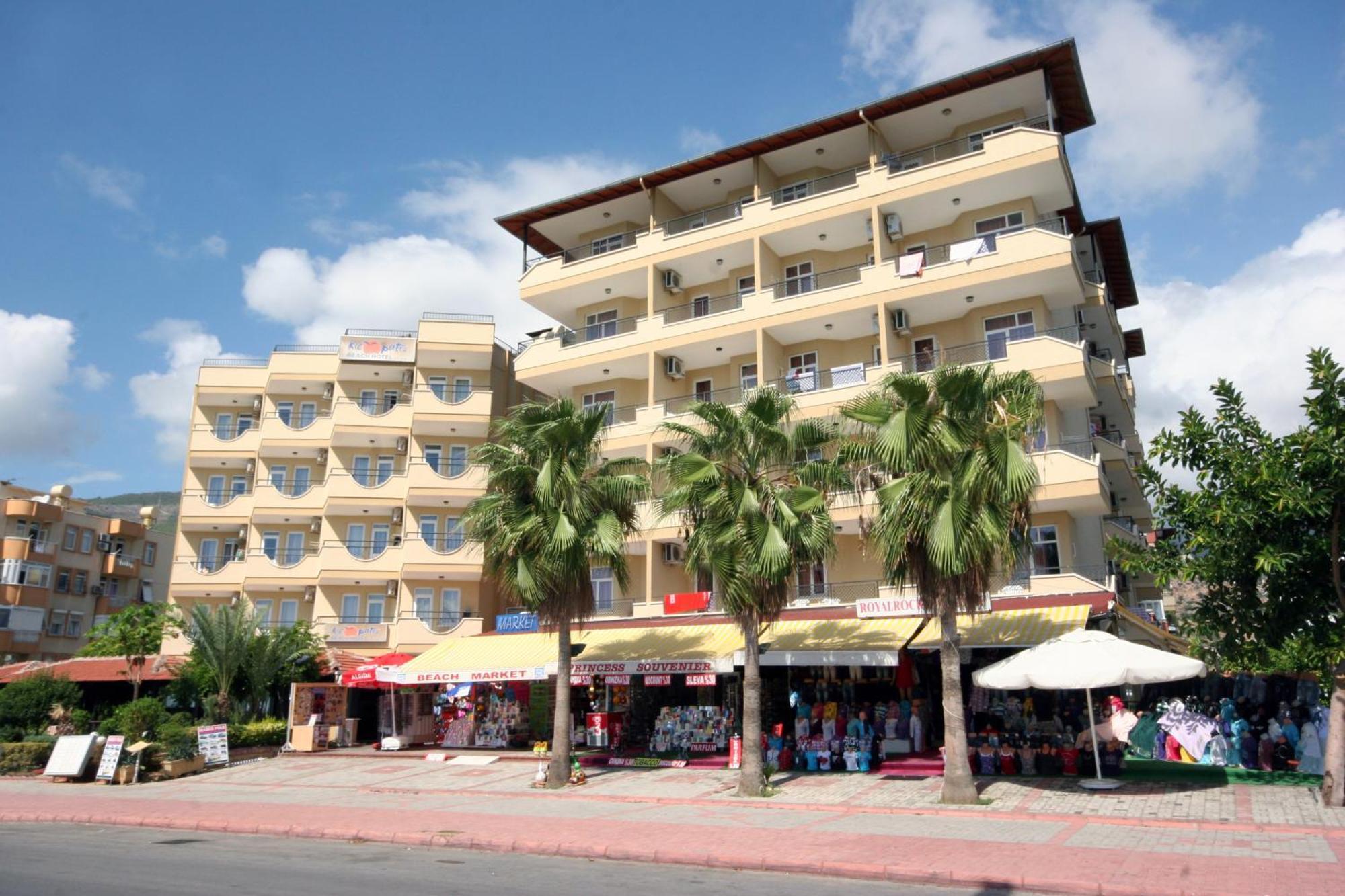 Kleopatra Beach Hotel 阿拉尼亚 外观 照片