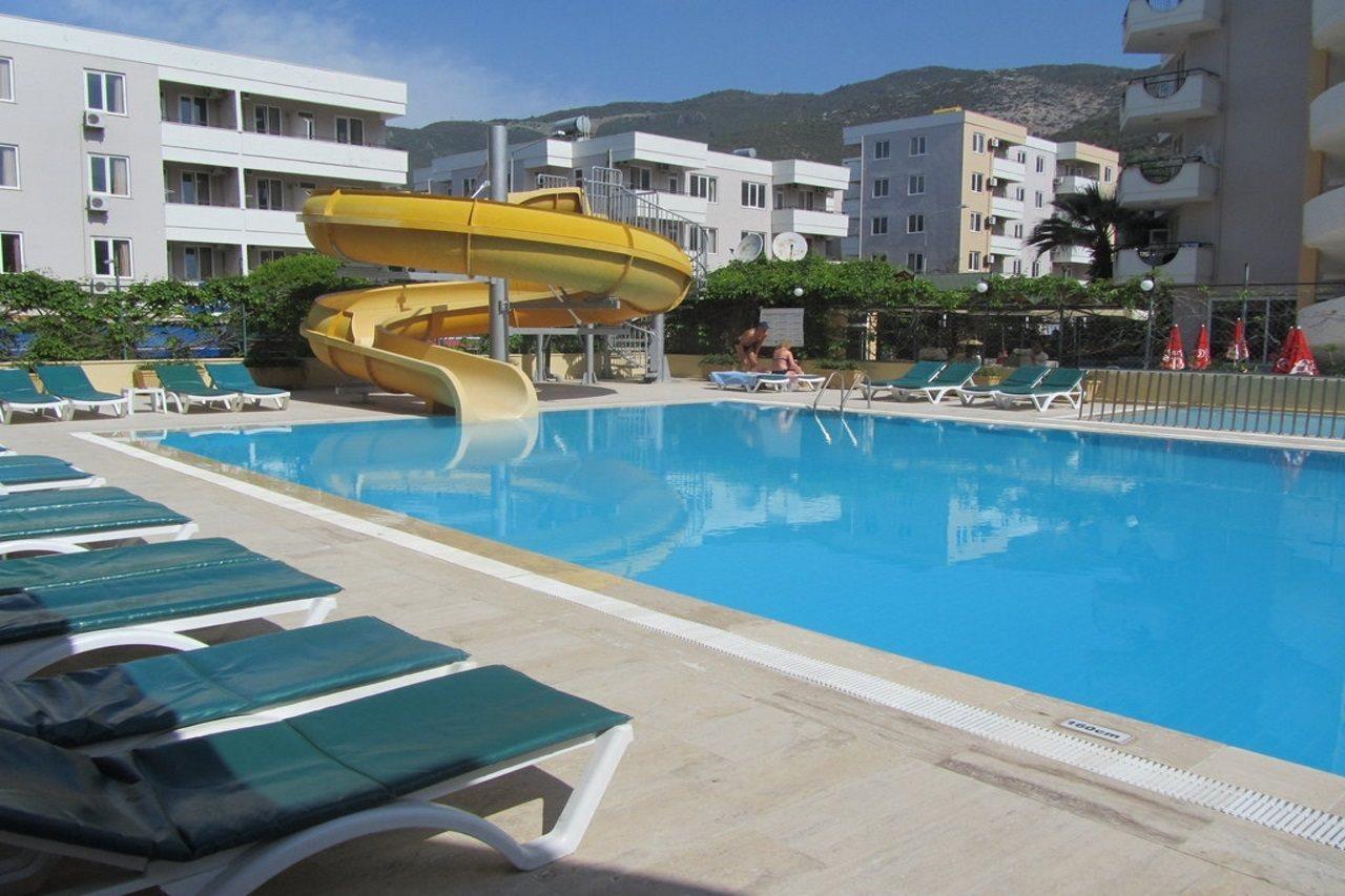 Kleopatra Beach Hotel 阿拉尼亚 外观 照片