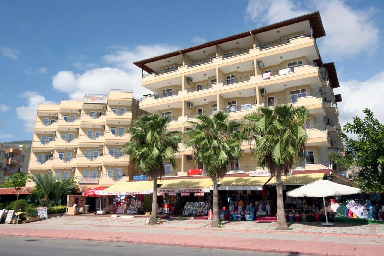 Kleopatra Beach Hotel 阿拉尼亚 外观 照片