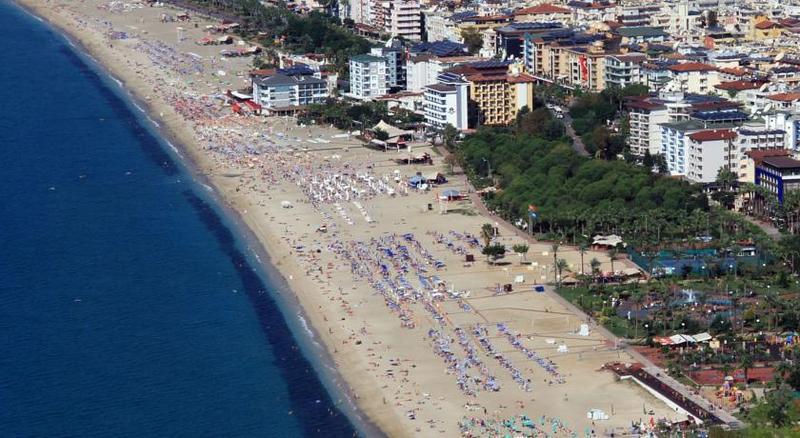 Kleopatra Beach Hotel 阿拉尼亚 外观 照片