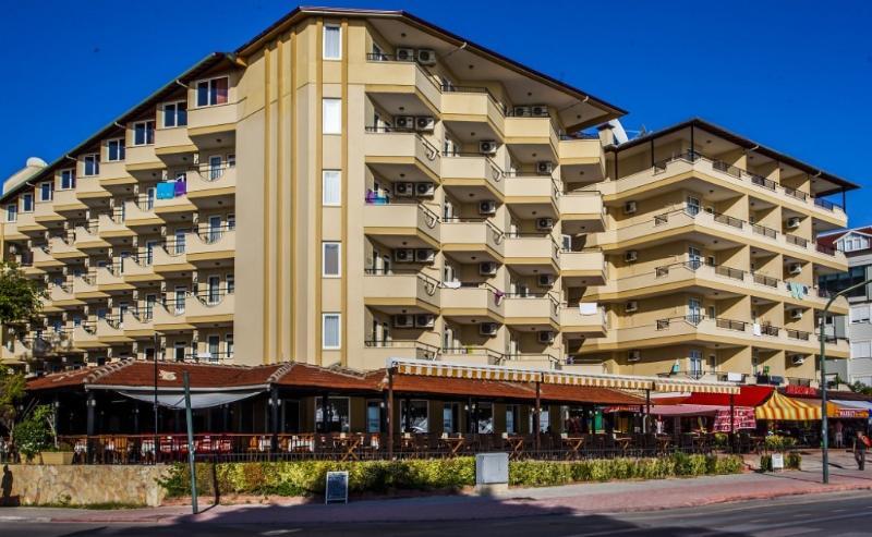 Kleopatra Beach Hotel 阿拉尼亚 外观 照片