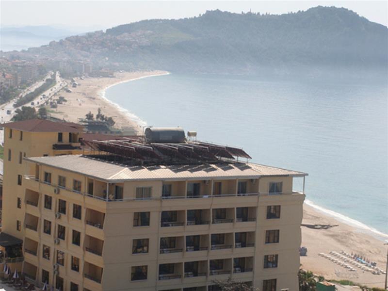 Kleopatra Beach Hotel 阿拉尼亚 外观 照片
