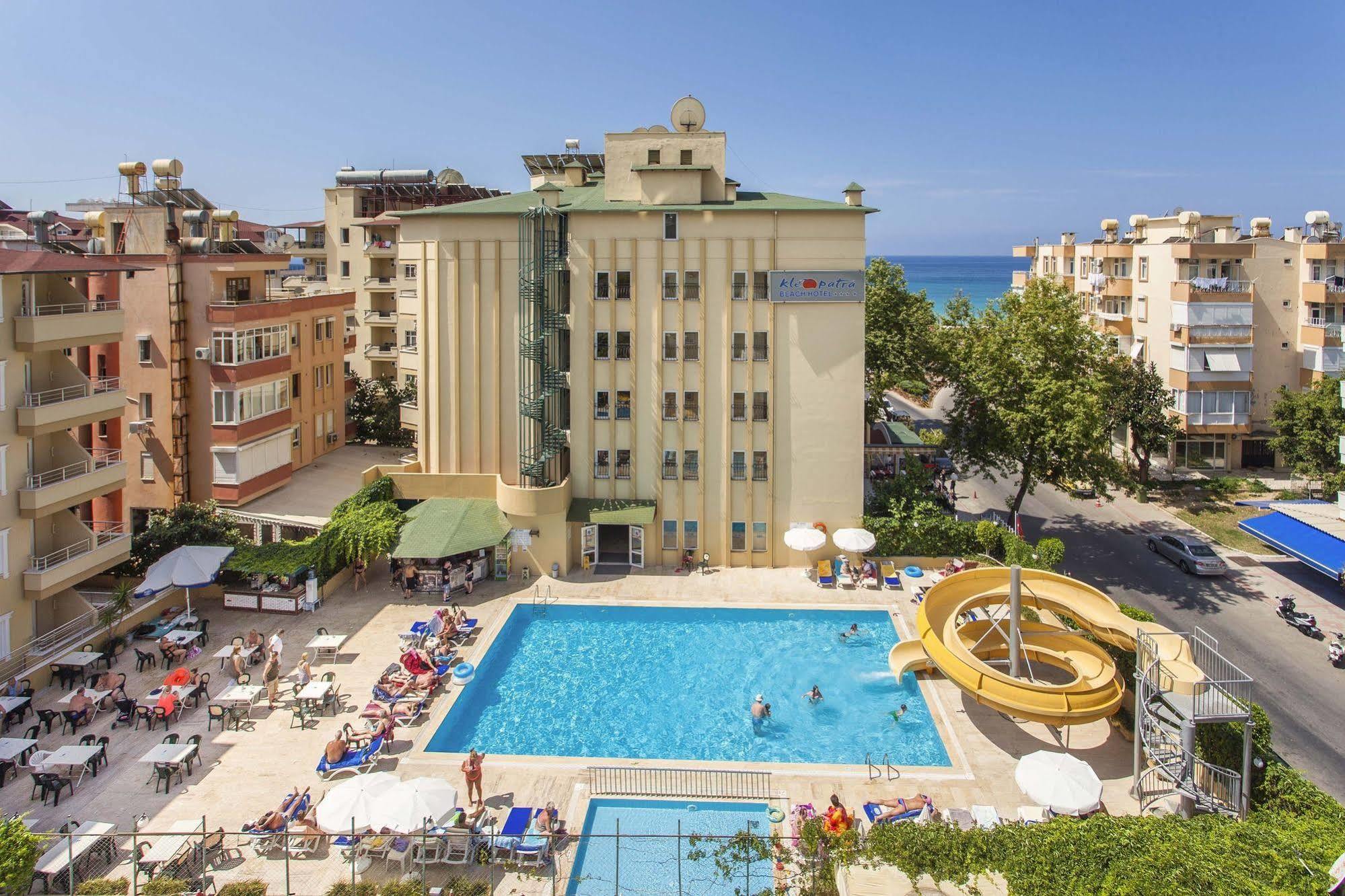 Kleopatra Beach Hotel 阿拉尼亚 外观 照片